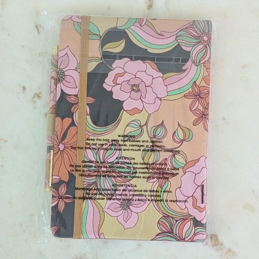 New Johnny Was Tate Journal and Pen Set Floral‎ Multi H44523-8 Boho Retro $48